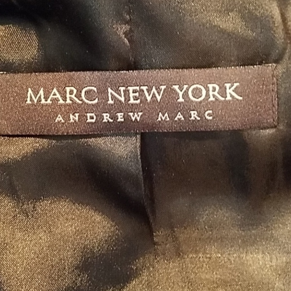 Marc New York Chocolate Suede Jacket - Picture 5 of 6